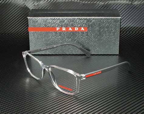 prada reading glasses clear